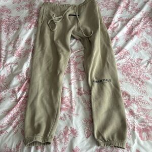 Essentials Tan Joggers